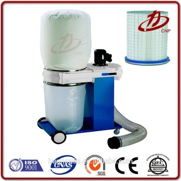 Portable double bag dust collector