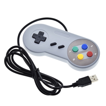 USB Game Controller Joystick for Nintendo SNES and Windows MAC PCs