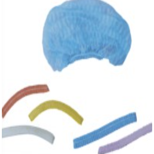 Multi-color non-woven disposable caps for medical use