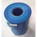 25mik Vinyl Blue PVC Plastik Film Termoplastik