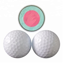 Bola de torneio de golfe profissional Surlyn / PU de 4 peças