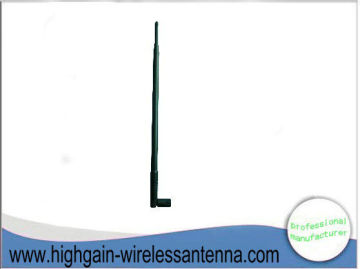 Vswr ≤ 1.5 2400 - 2483 Mhz 390 Mm 2.4ghz Whip Rubber Antennas Bandwidth 83 Mhz