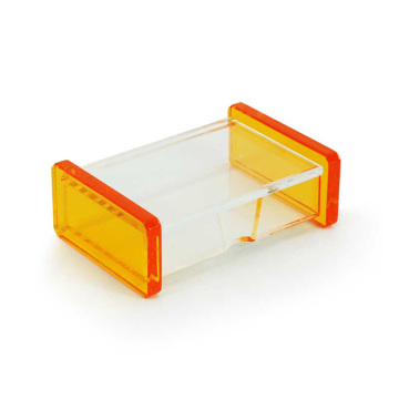 Mini Clear Acrylic Business Card Holder