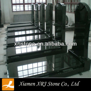 Hebei black headstone/ headstone design