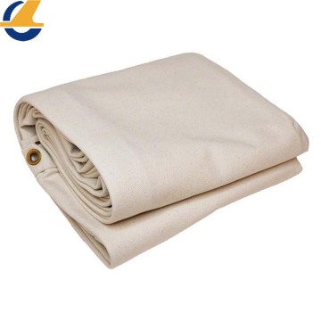 Waterproof White Cotton Tarpaulin Cover