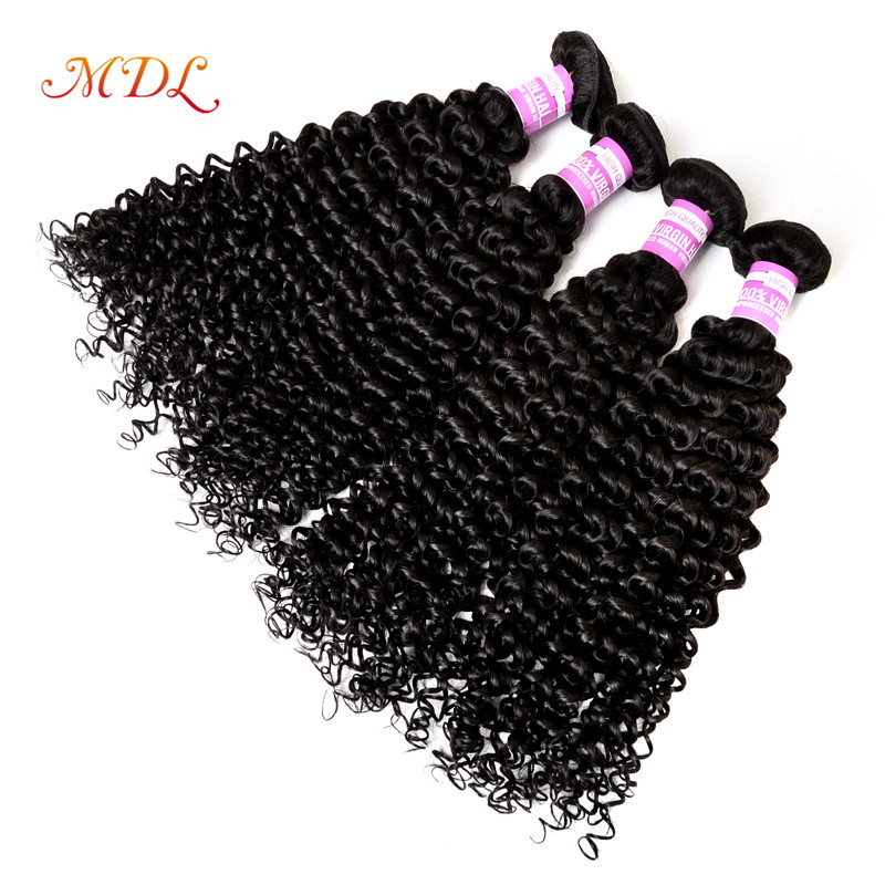 Cuticle aligned hair 100 unprocessed brazilian virgin hair  mongolian natural kinky curly hair bundles for women