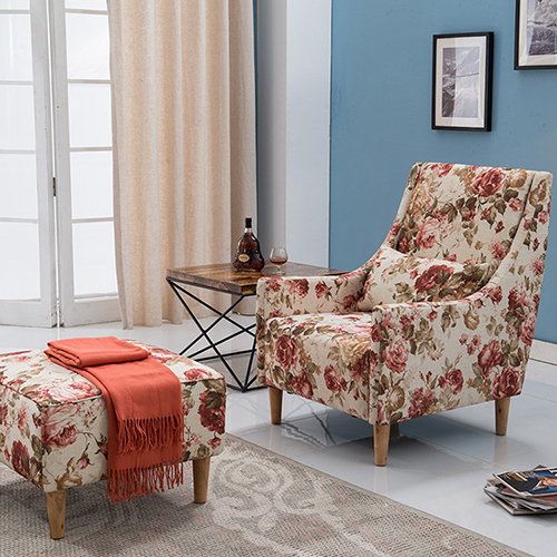 Armchair And Ottoman