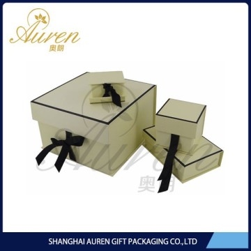 magnetic closure flap folding box