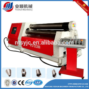 hydraulically driven plate rollers machine W12-20x2000