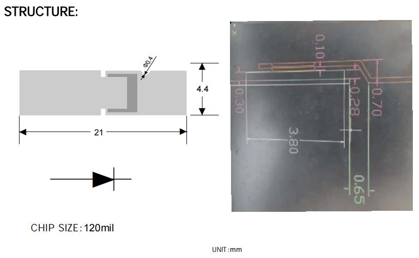 YZPST-SBR12A45V Photovoltaic Diode