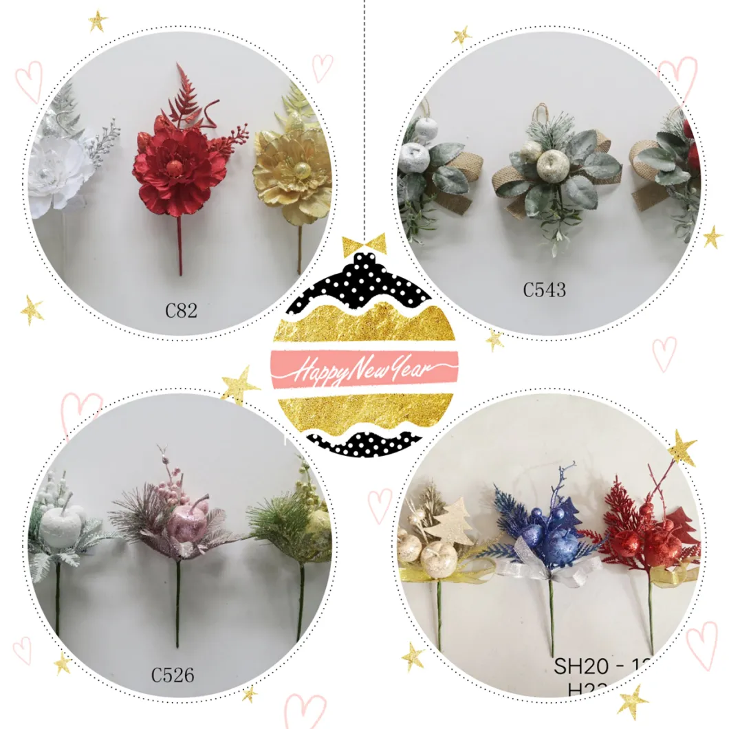 Customized Flower with for Christmas Decoration