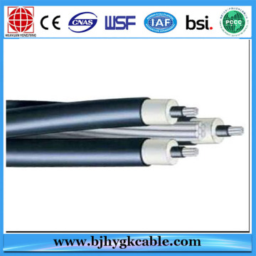 4x25mm2 Alumiunm Conductor XLPE ABC Overhead Cable