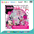 DIENEY MINNIE Glitter Diary deluxe coloring set