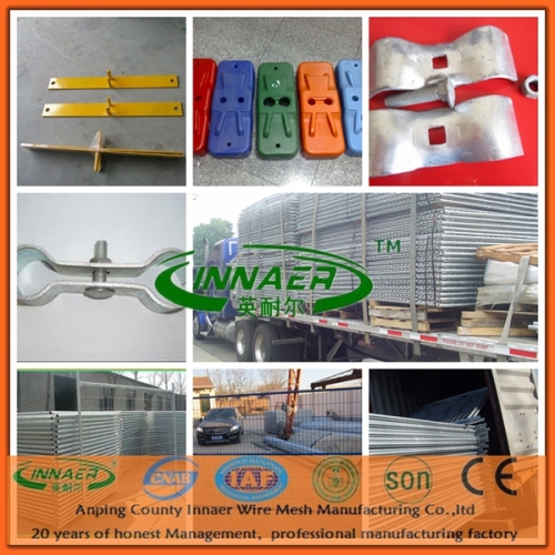 Coated Wire Fence for Temporary Length 2.5m, 3m