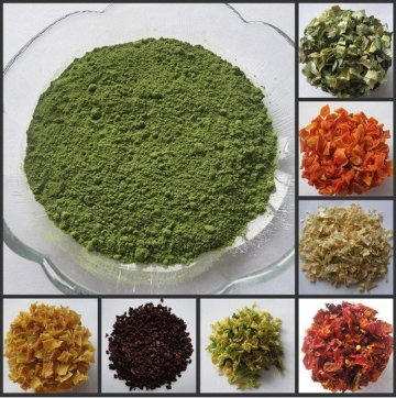 Dehydrated vegetables