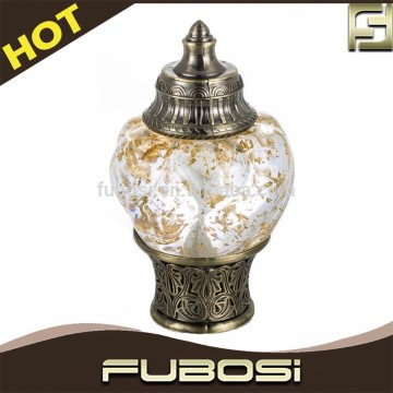 Fashion decorative window resin curtain rod finials