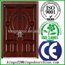 teak wood double door design