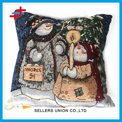 Żakard Boże Narodzenie dekoracyjne bawełniane poduszki okładka hurtownia