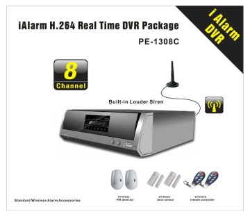 H.264 8CH Network DVR 8 Channel Input Network DVR