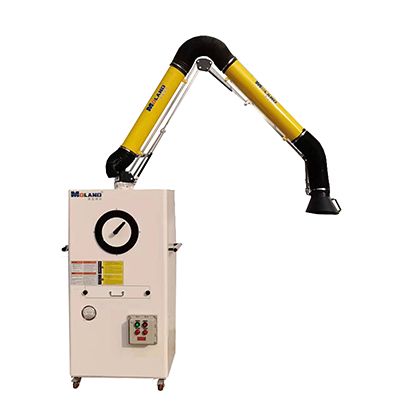 Portable Welding Fume Exhauster with Flexible Arm