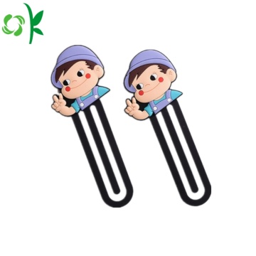 Bestseller Silikon Bookmark Cartoon zum Verkauf