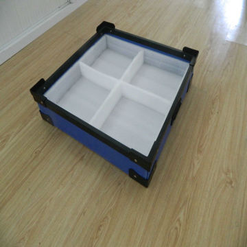 Blue turnove box EPE 10mm pp polycarbonate hollow sheet pp hollow board