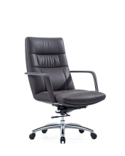 Executive Boss Wheels Leather Manager Luxury Office Furniture Ergonomic Office Chairs