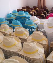 paper straw cowboy hat