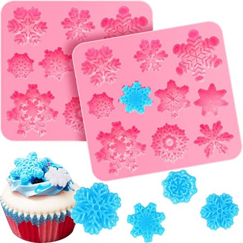 Snowflake Fondant Mold Christmas Snowflake Silikonowa forma