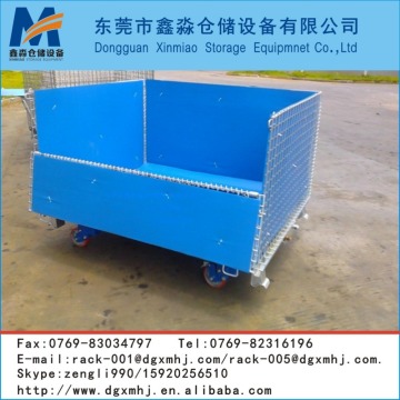 Foldable Steel Galvanized Wire Storage cage