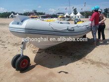 RIB420 PVC boat RIB boat with boat trailer