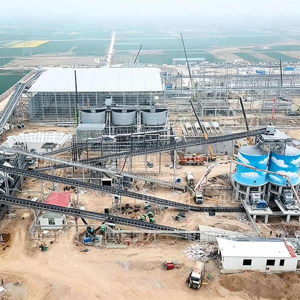 Aspect 3D uzină de minereu metalic 3D layout metal ore plant