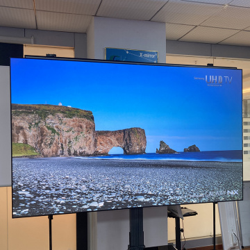 Fabric de 100 ″ 4K Long Trow ALR Projector Screen