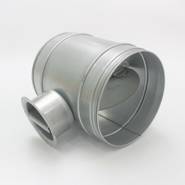 galvanized steel round volume blade balancing shut units