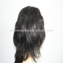 Top Quality Black Color Remy Hair Full Head Hair Replacement Systems for Women