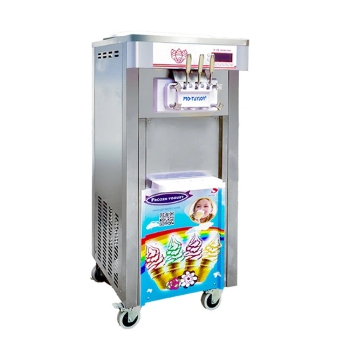  standing model machine ice cream machine commercial