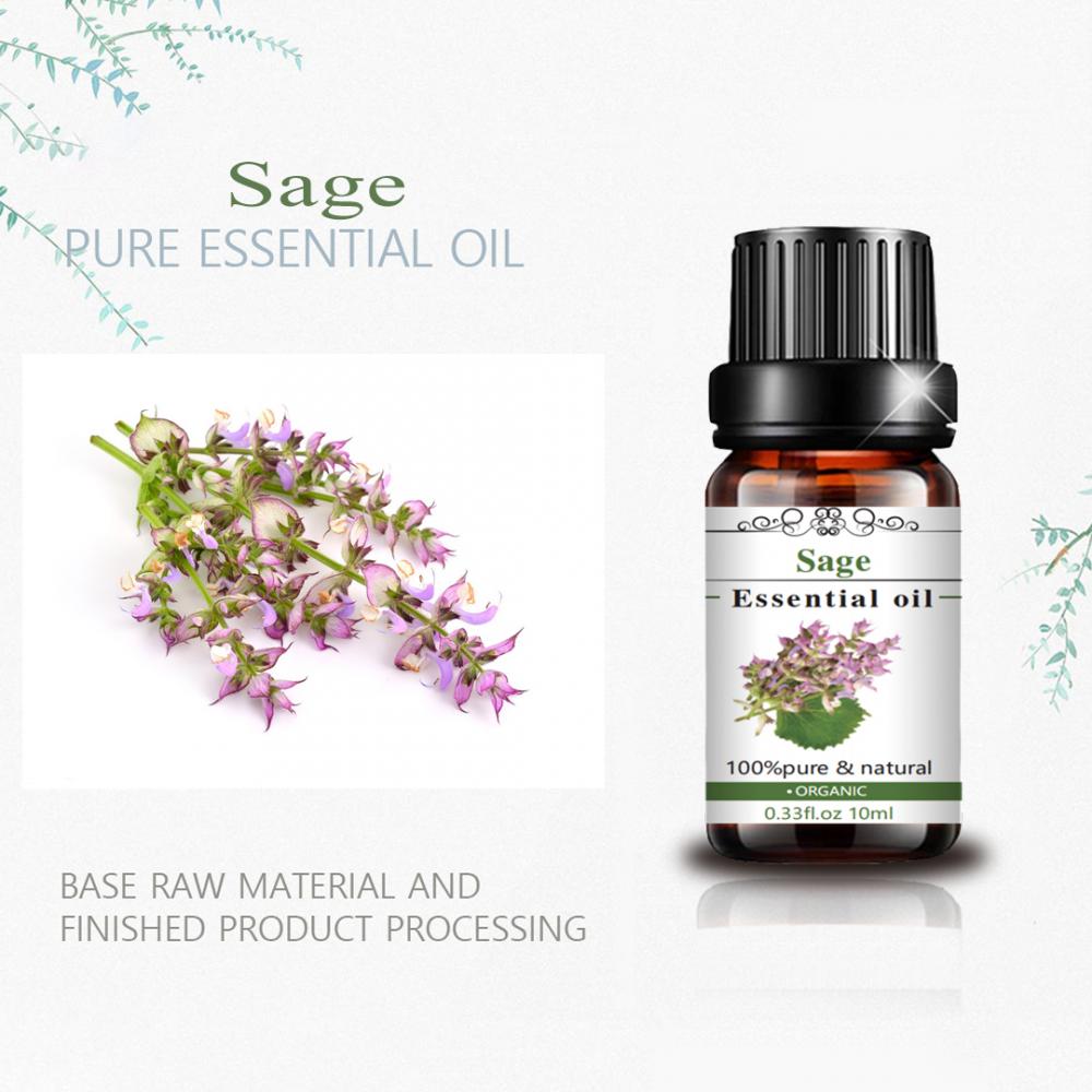 Óleo essencial do Sage Sage 100% Organic Clary Sage Oil