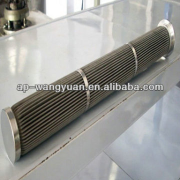 Titanium powder sintered filter cylinder