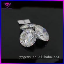 6.5 MM Round Brilliant Cut Forever Brilliant Moissanite by Charles & Colvard 57 Facets