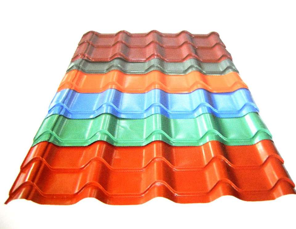 EN10142 Color Coated Corrugated Plate