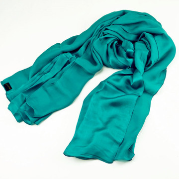 Good Quality Elegant Turq Silk Stoles for Hair