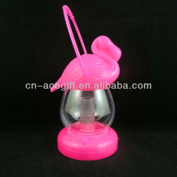Flamingos plastic led lantern