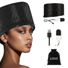 Electric Heating Cap with Zipper for Hair Growth Treatment - Best Selling Cordless Steaming Hair Cap
