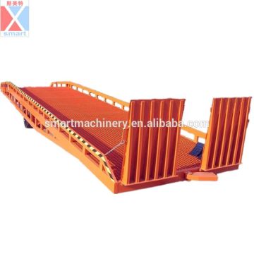 10T Hydraulic loading ramp,Mobile loading ramp,Steel loading ramp