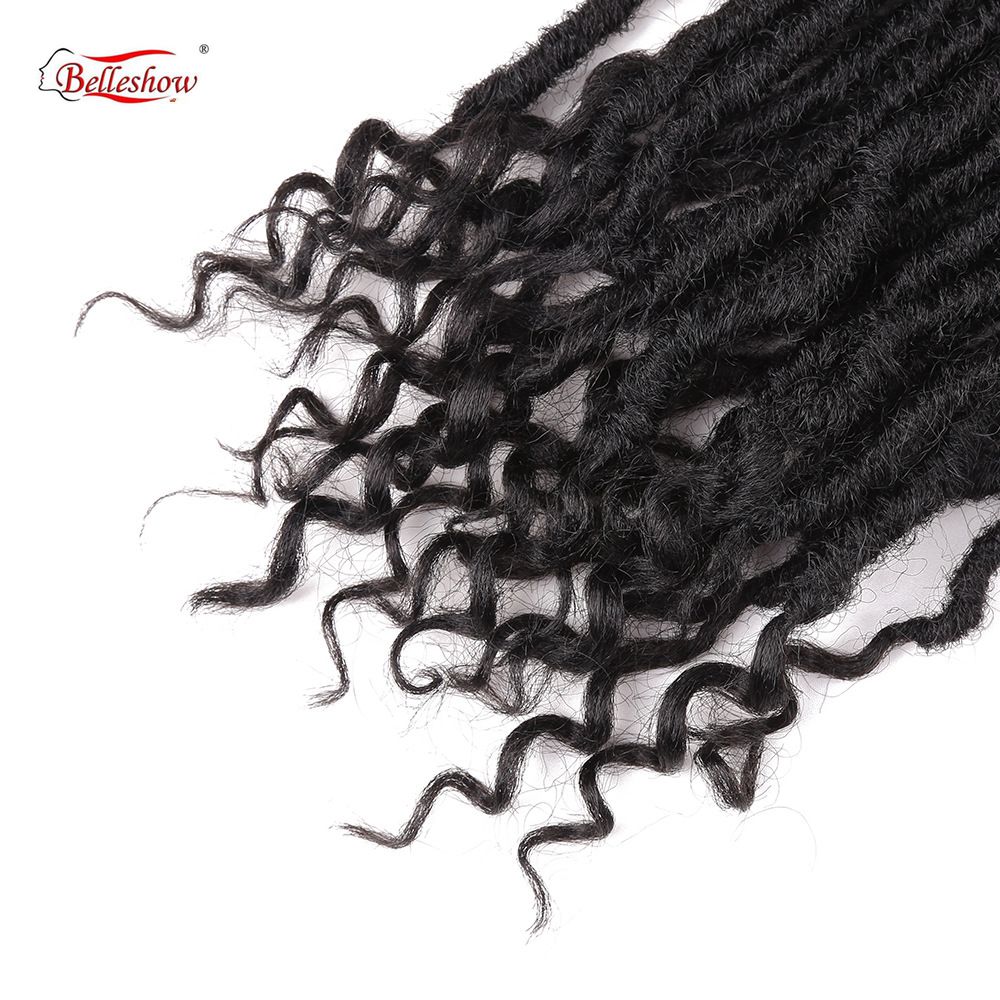 Hot sell synthetic fashion crochet hair SOUL GODDESS 20inch low temperature flame retardant silk ombre faux dreadlocks hair