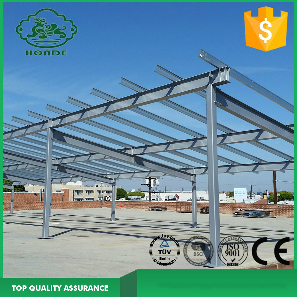 Carport System For Solar Panel Mounting