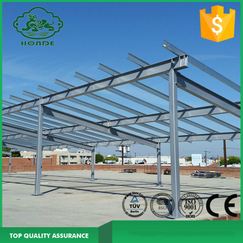 Braket Pemasangan Panel Surya Untuk Carport