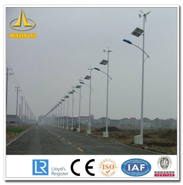 Solar Power Street Light Pole