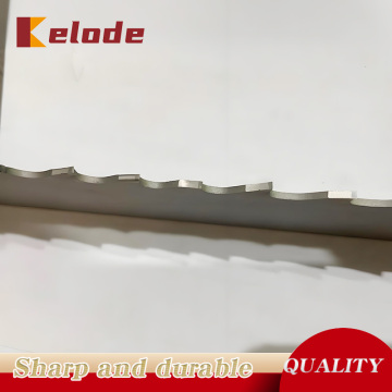 Hard alloy band saw blade titanium alloy
