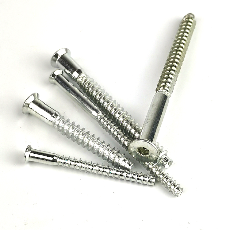 CHINA wholesale Hex socket flat head cabinet furniture screw confirmat screw